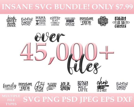 Download Insane Svg Bundle Mega Svg Bundle Animal Svg Cricut Etsy