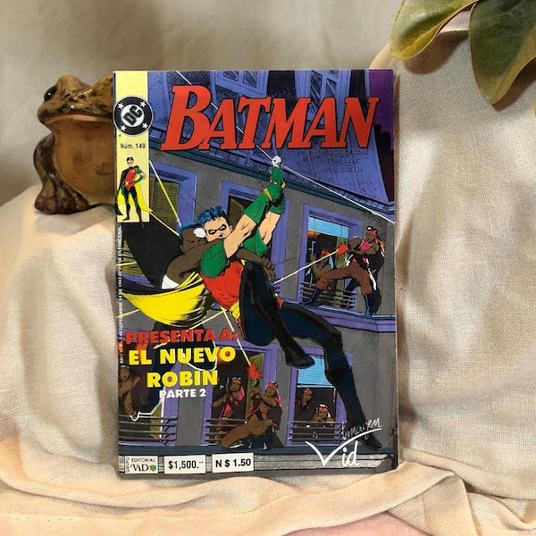 Vintage 1993 Robin Mini Series DC Comic Part 2 in Spanish - Art by Chuck Dixon Tom Lyle Bob Smith