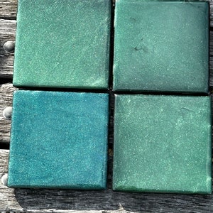 Epoxy Art Coaster Set