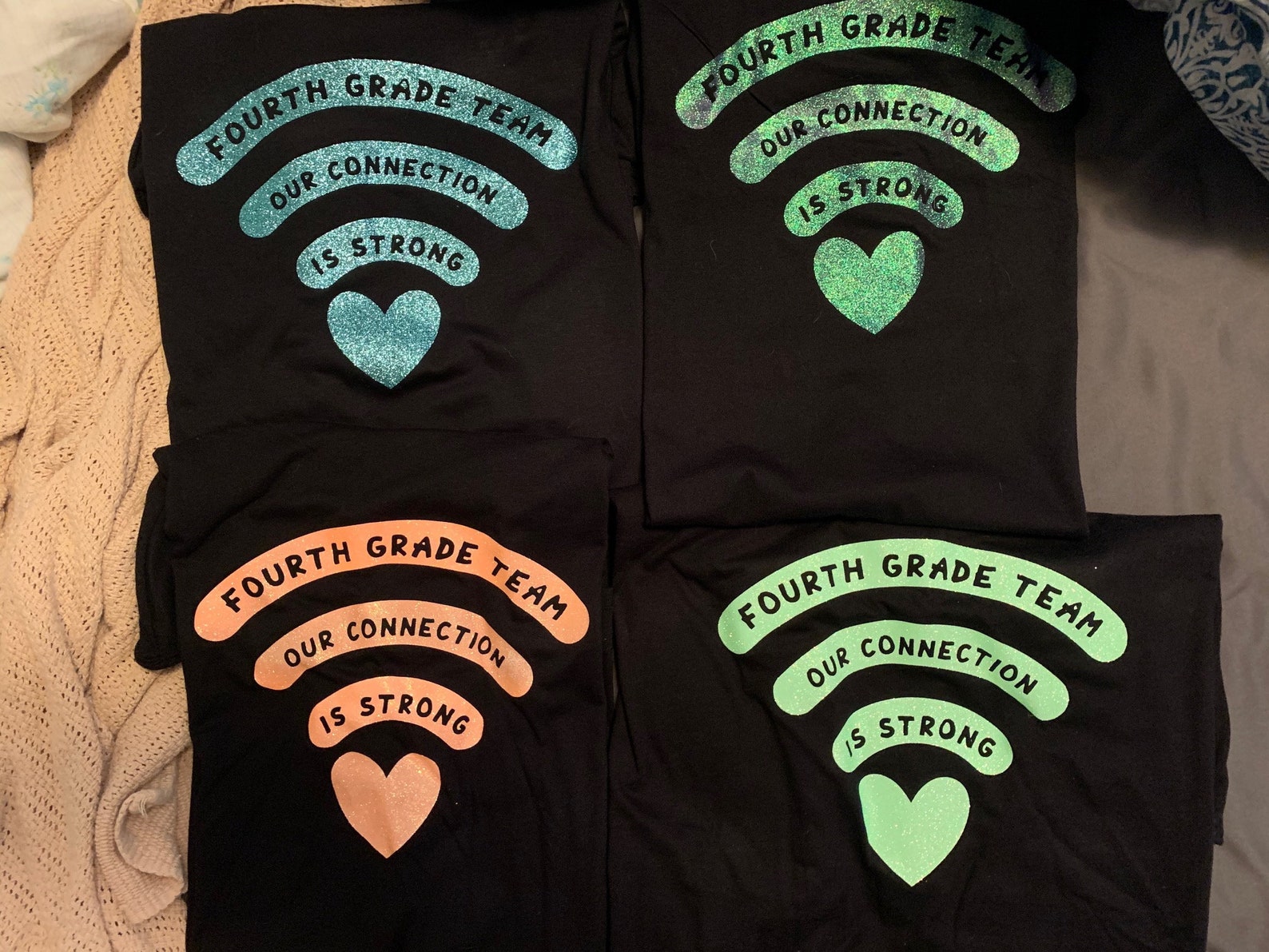 Custom Glitter Vinyl Tshirt Etsy