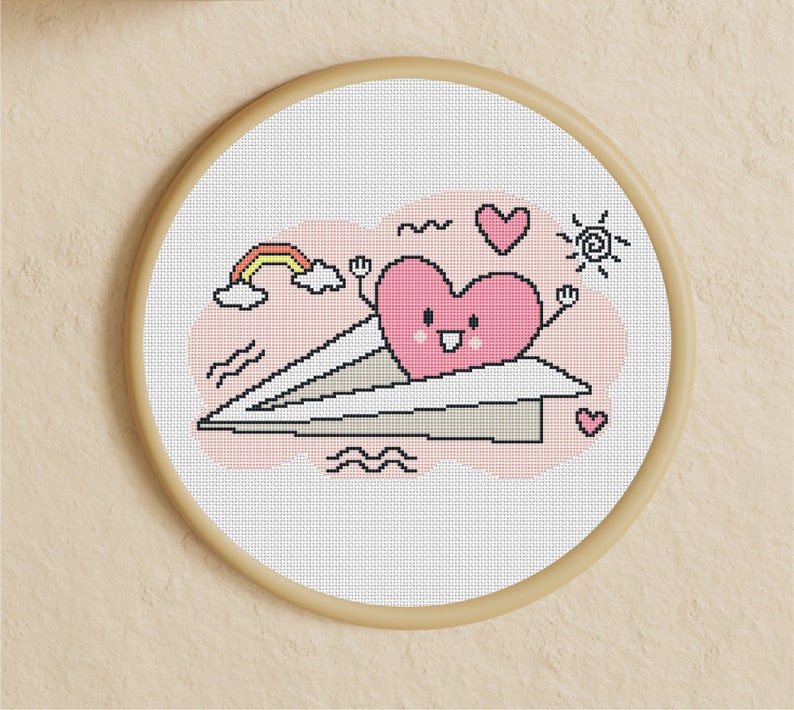 Easy Embroidery Modern Embroidery Set Cross Stitch Patterns Valentine S Day Pdf Love Animal Embroidery Pattern Simple Embroidery Gift Sewing Fiber Sewing Efp Osteology Org