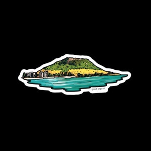 The Mount Maunganui Sticker, New Zealand Sticker, NZ Sticker