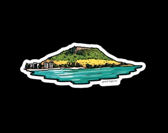 The Mount Maunganui Sticker, New Zealand Sticker, NZ Sticker