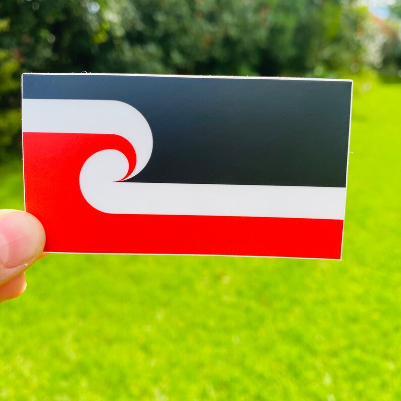The Maori Flag Sticker New Zealand Sticker NZ Sticker Etsy New Zealand