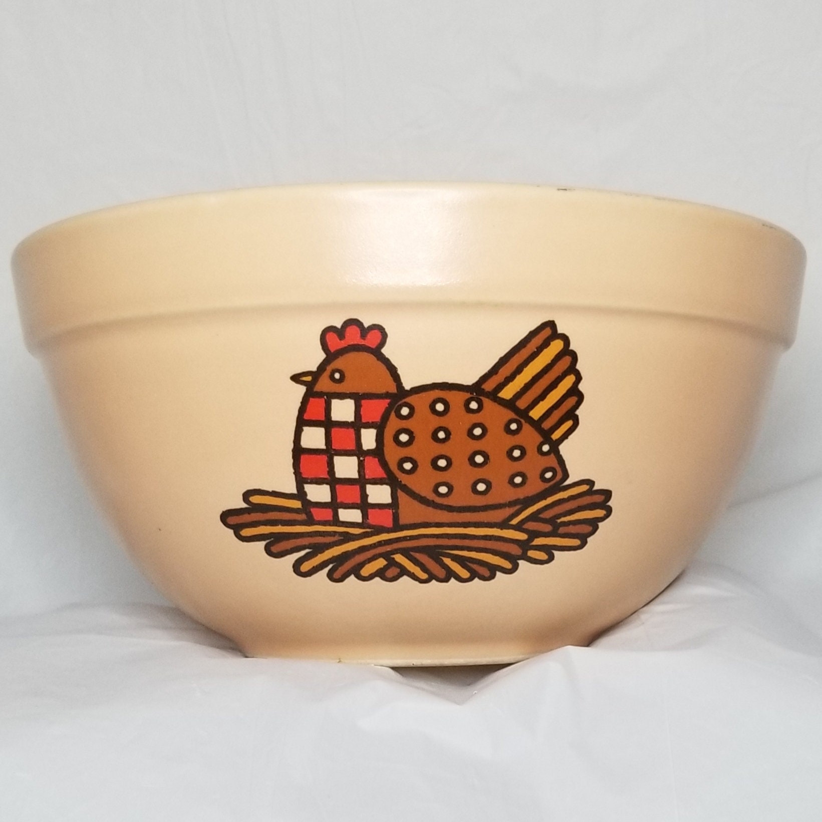 Treasure Craft Pottery Stoneware 8 Mixing Bowl Nesting Etsy