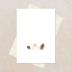 Herfst wenskaarten handgemaakt, natuurkaarten blanco, herfst bedankkaarten, wenskaarten met enveloppen, herfst verjaardagscadeau voor zus, haar