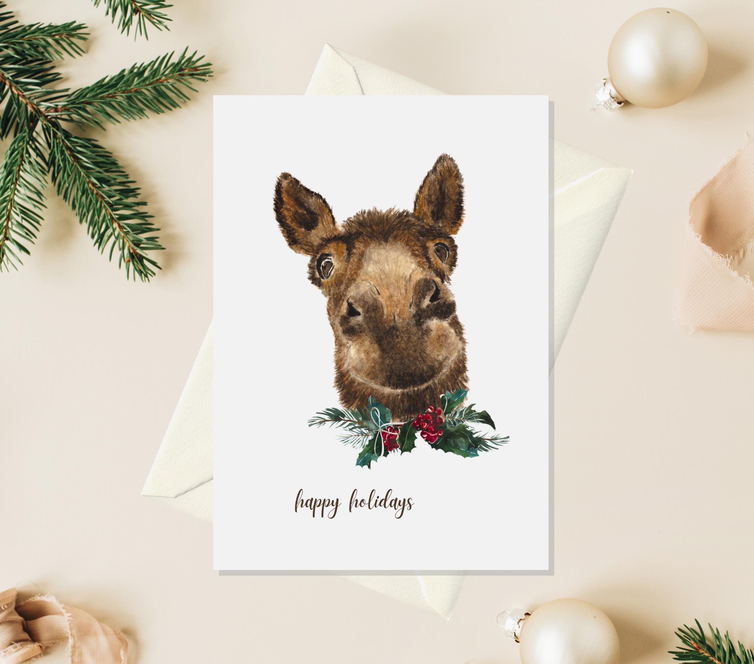 Biglietti di Natale divertenti per migliore amico - BFF Card - Regali di Natale dell'amicizia - Simpatico scherzo con battute umoristiche - Bestie Card Luxury 2021 - 14 cm