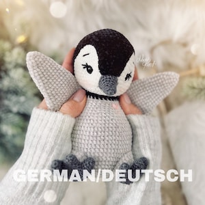 PDF DEUTSCHE Häkelanleitung für das Pinguinbaby &quot;Pia&quot;, Design von Nadelkunst.Handmade by Anne