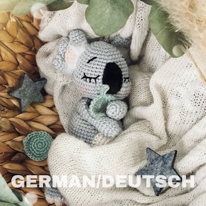 PDF DEUTSCHE Häkelanleitung für den Koala "Phil", Design von Nadelkunst.Handmade by Anne