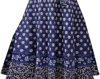 Indian Handmade Cotton Wrap Skirt Dress Wrap Around Skirt - Etsy