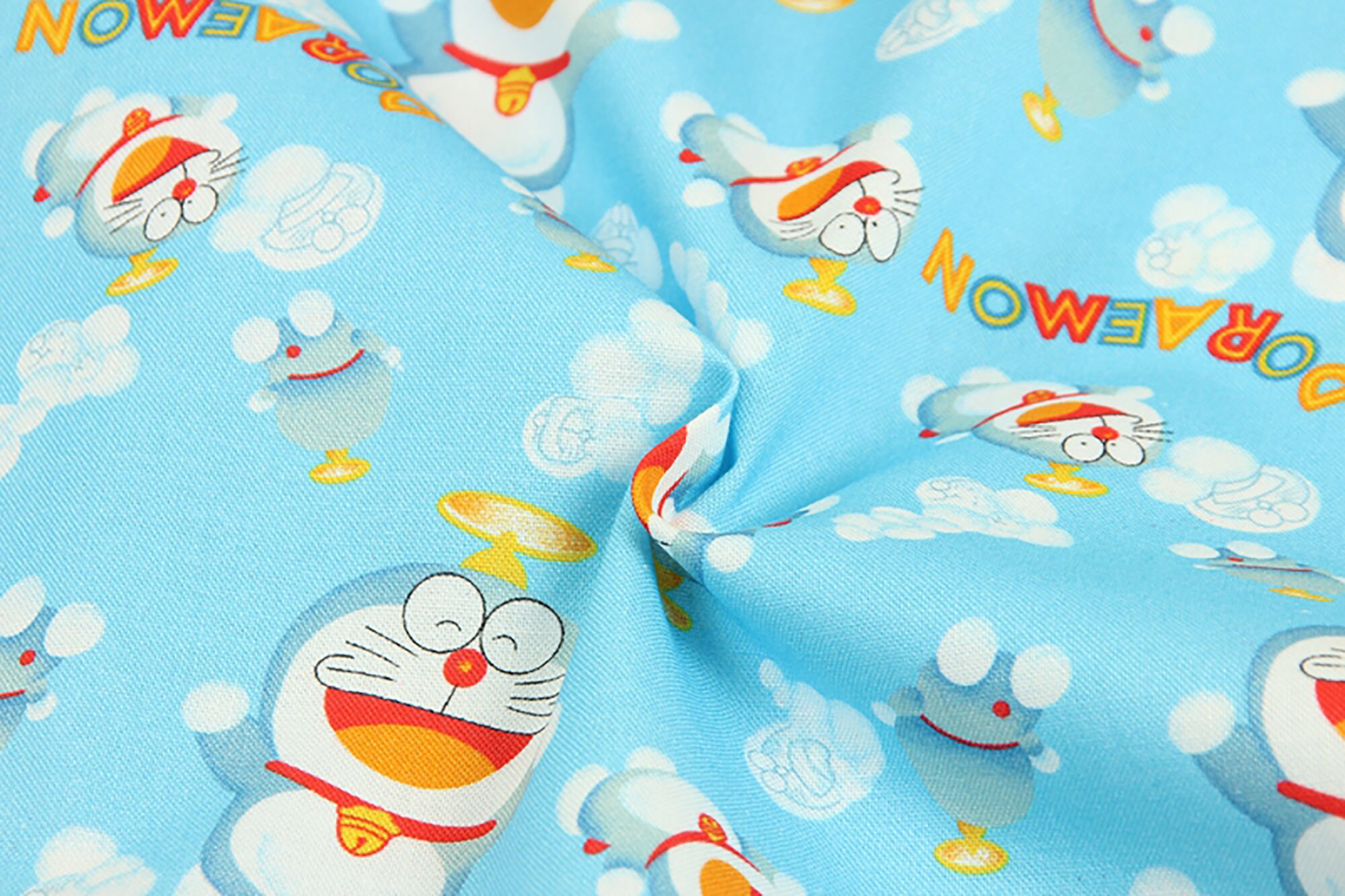 Doraemon Fabric 100 Cotton Fabric Soft Cotton Fabric for Etsy