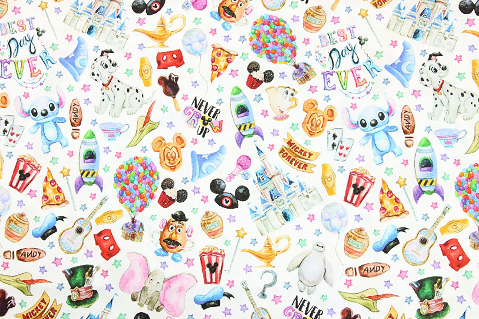Disney Fabric 100 Cotton Fabric Soft Cotton Fabric for Face Etsy