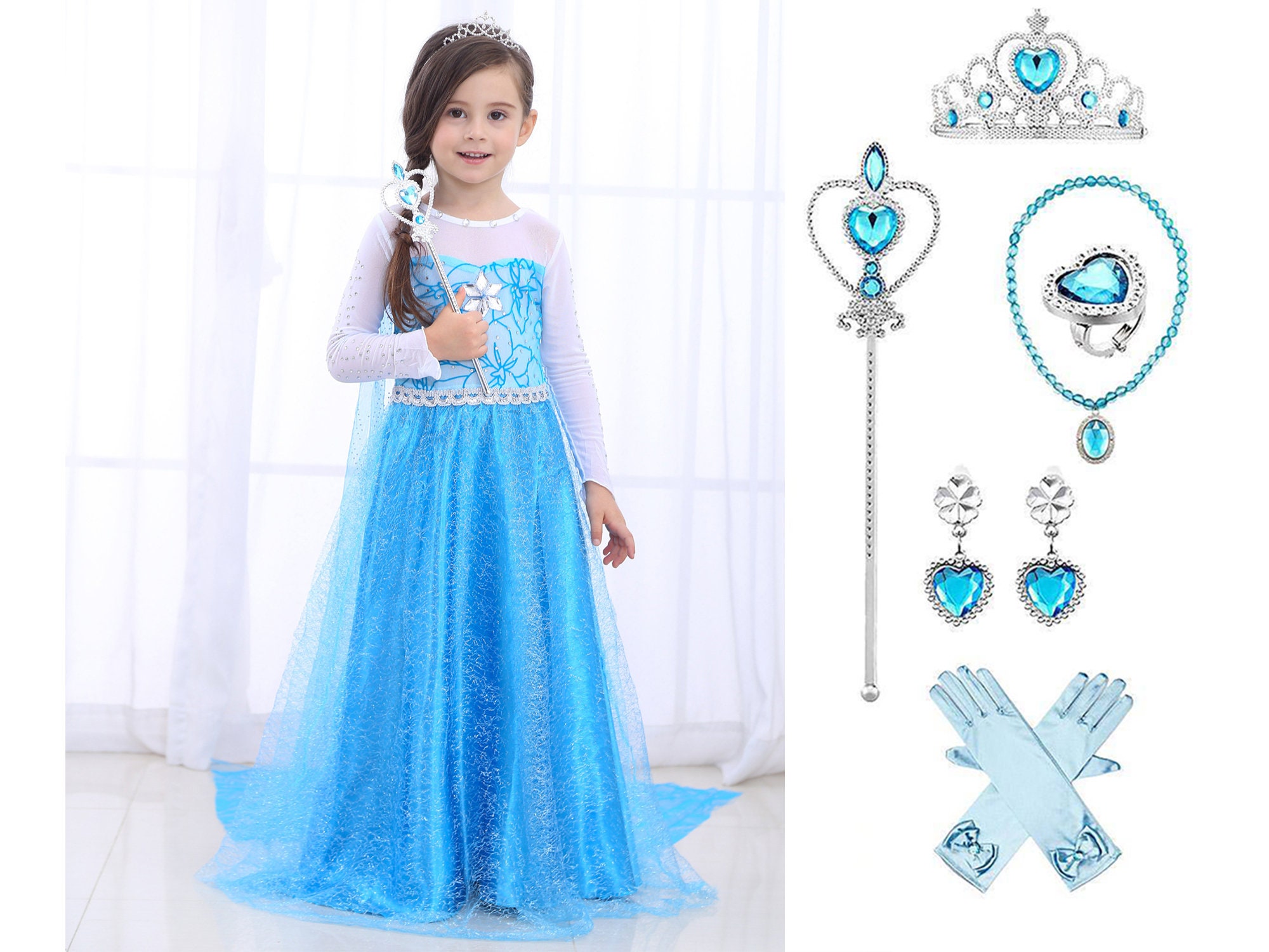 Vestido elsa frozen - Etsy España Vestido elsa frozen - Etsy España