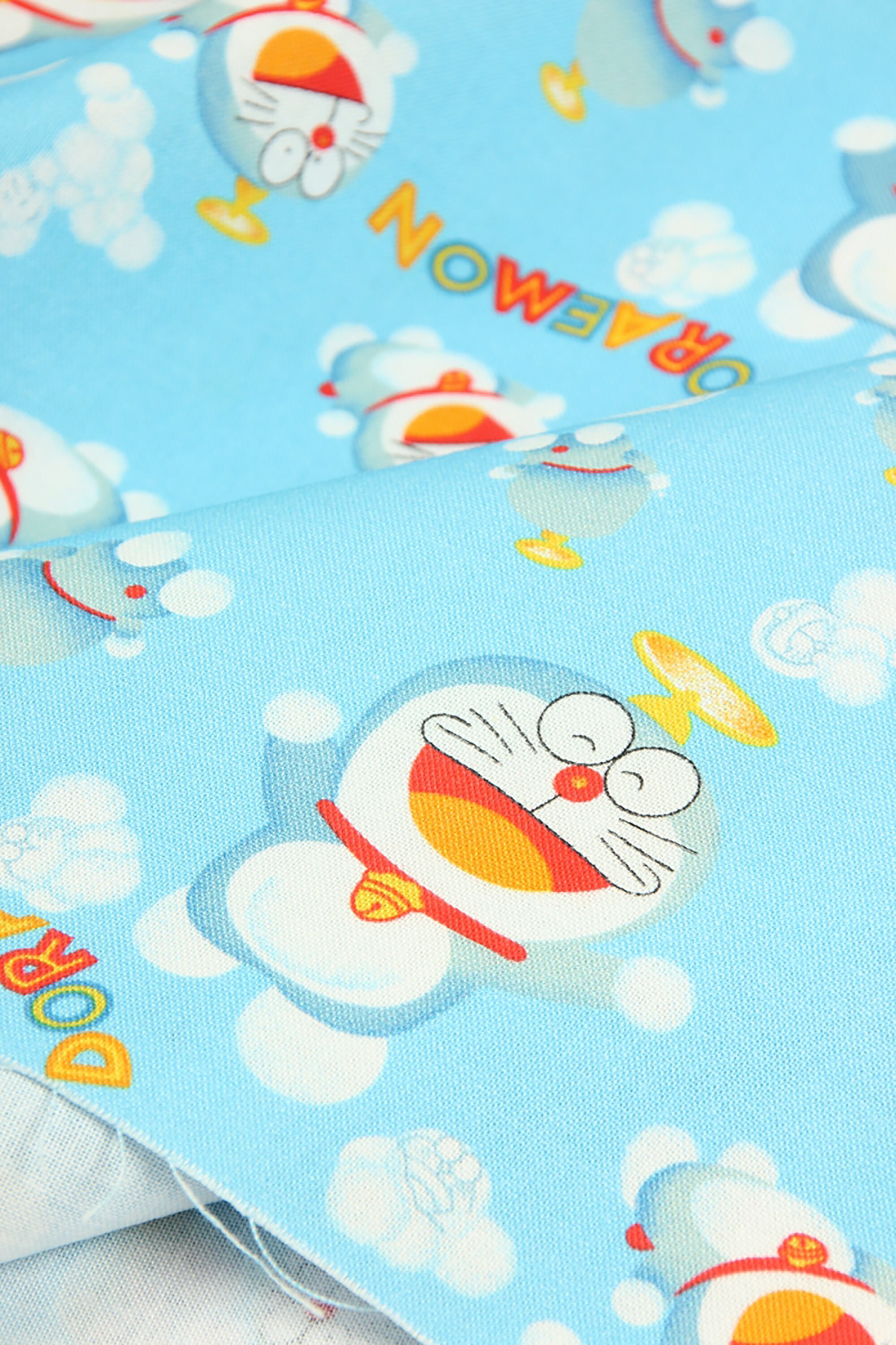 Doraemon Fabric 100 Cotton Fabric Soft Cotton Fabric for Etsy