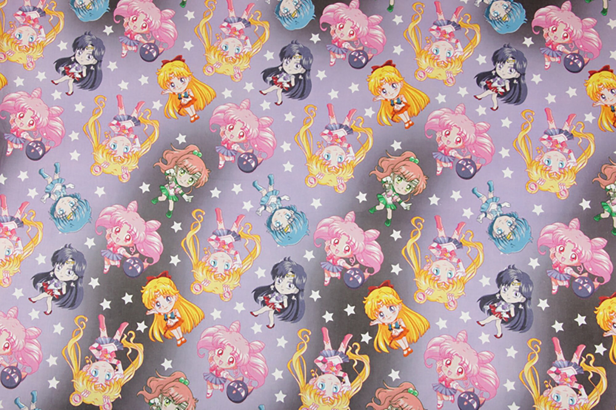 Cute Girls Sailor Moon Fabric 100 Cotton Fabric Soft Cotton Etsy