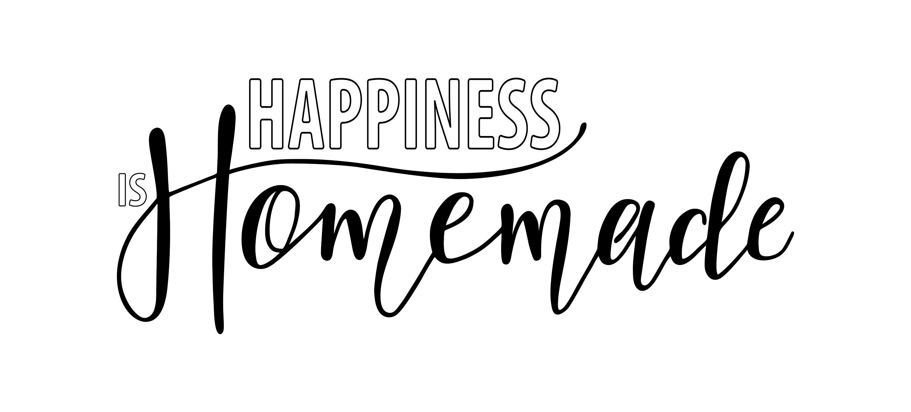 Free Free 272 Happiness Is Homemade Svg Library SVG PNG EPS DXF File