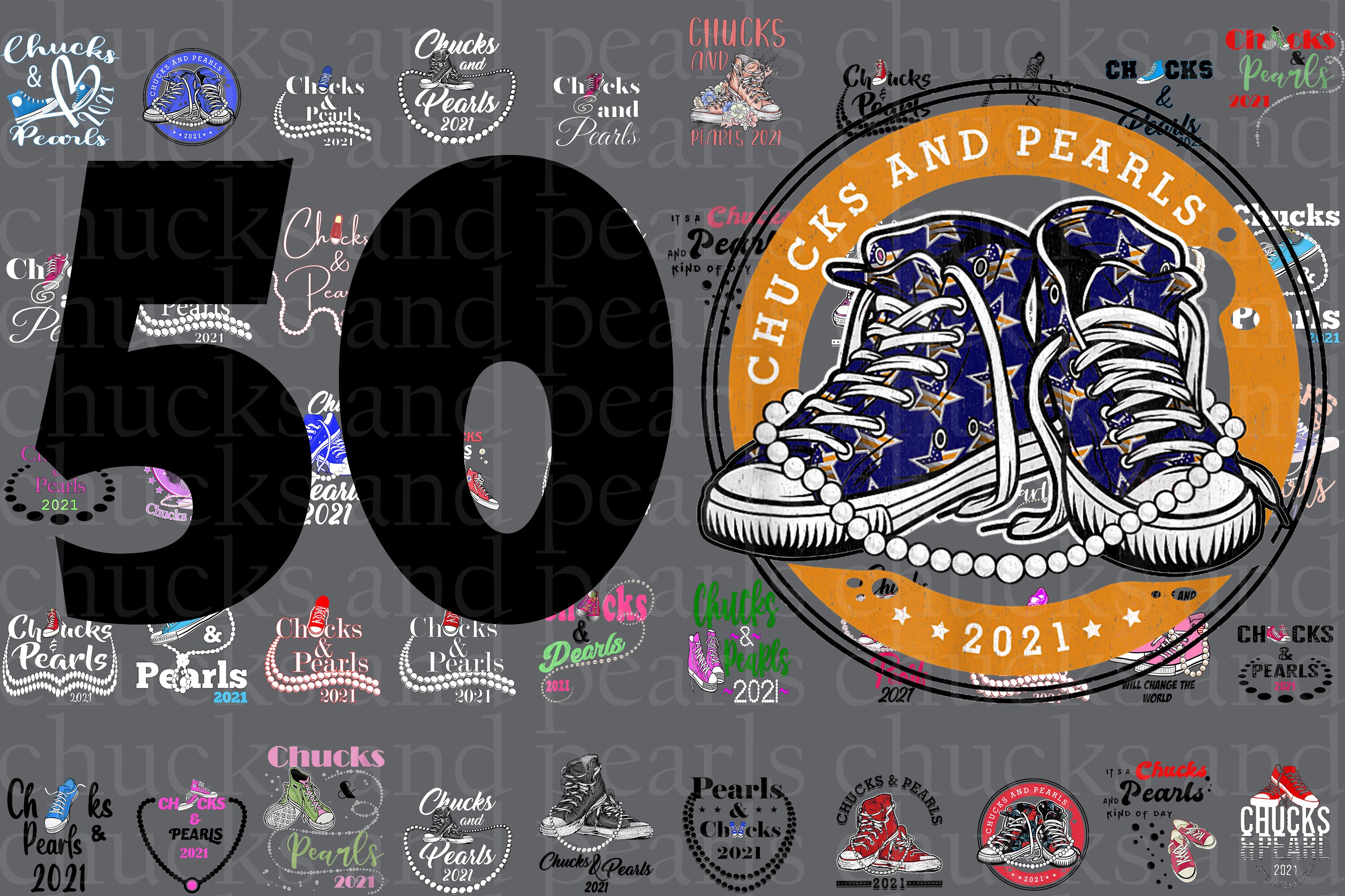 50 file Inaugural Chucks and Pearls PNG with Mockups Red Blue Etsy