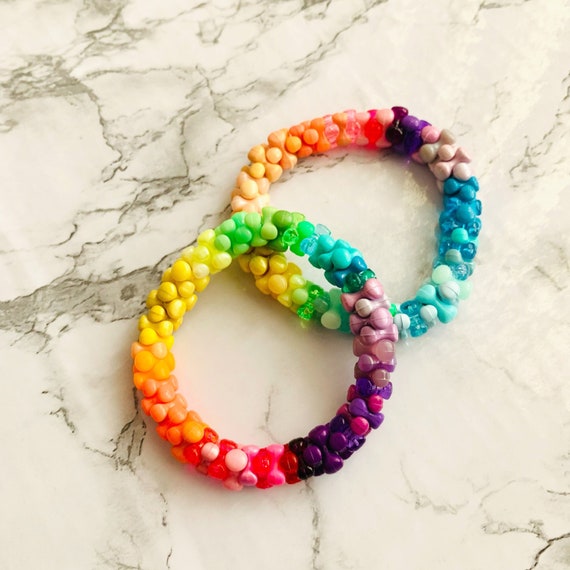 12568 Rainbow Bracelet Compact Jewelry Design Kit - Lindens Dancewear