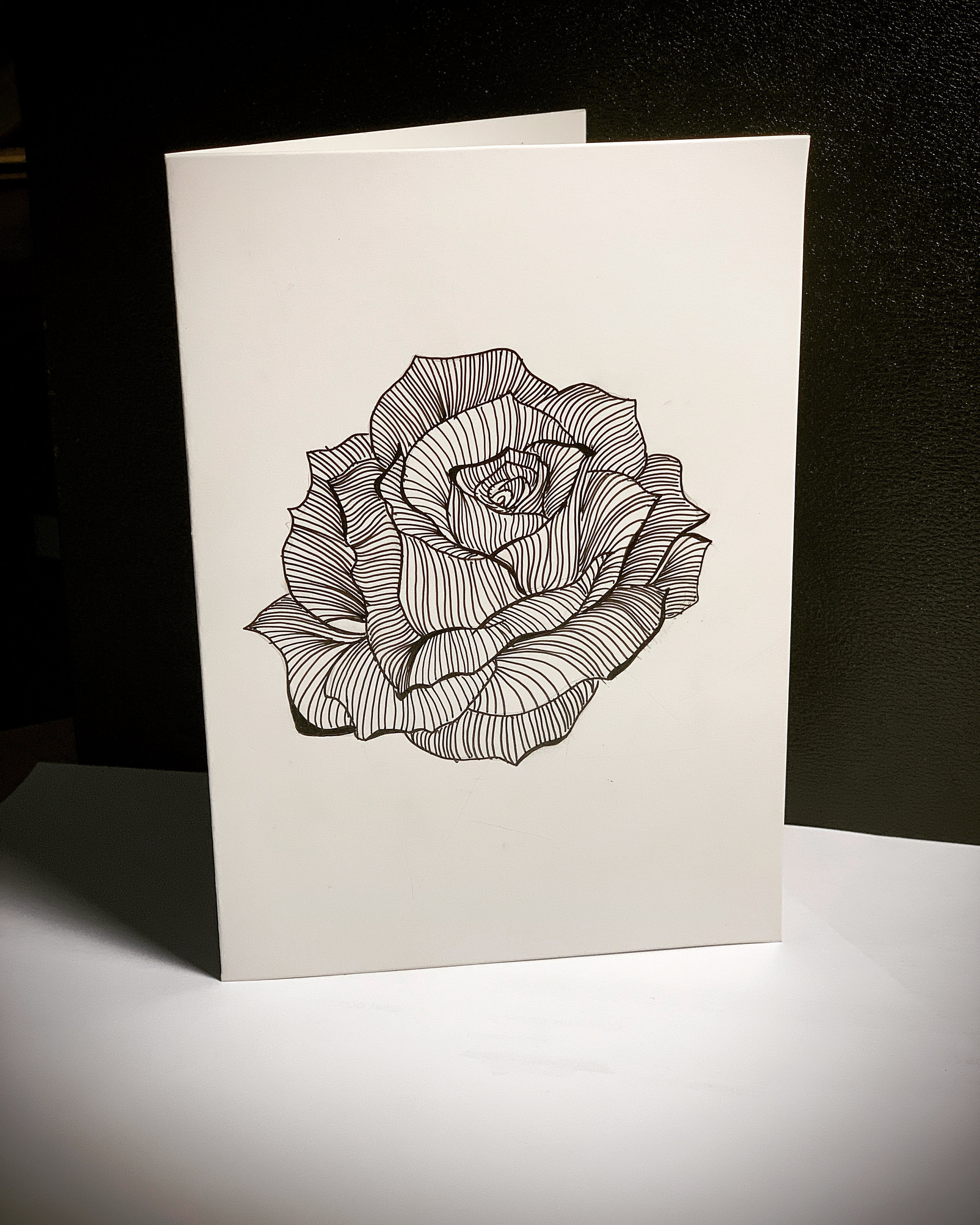 Pen Sticker Render Original Pen and Ink Illustration Art: