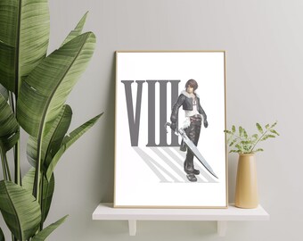 ファイナルファンタジー VIII ポスター、ビデオゲーム ポスター - Etsy