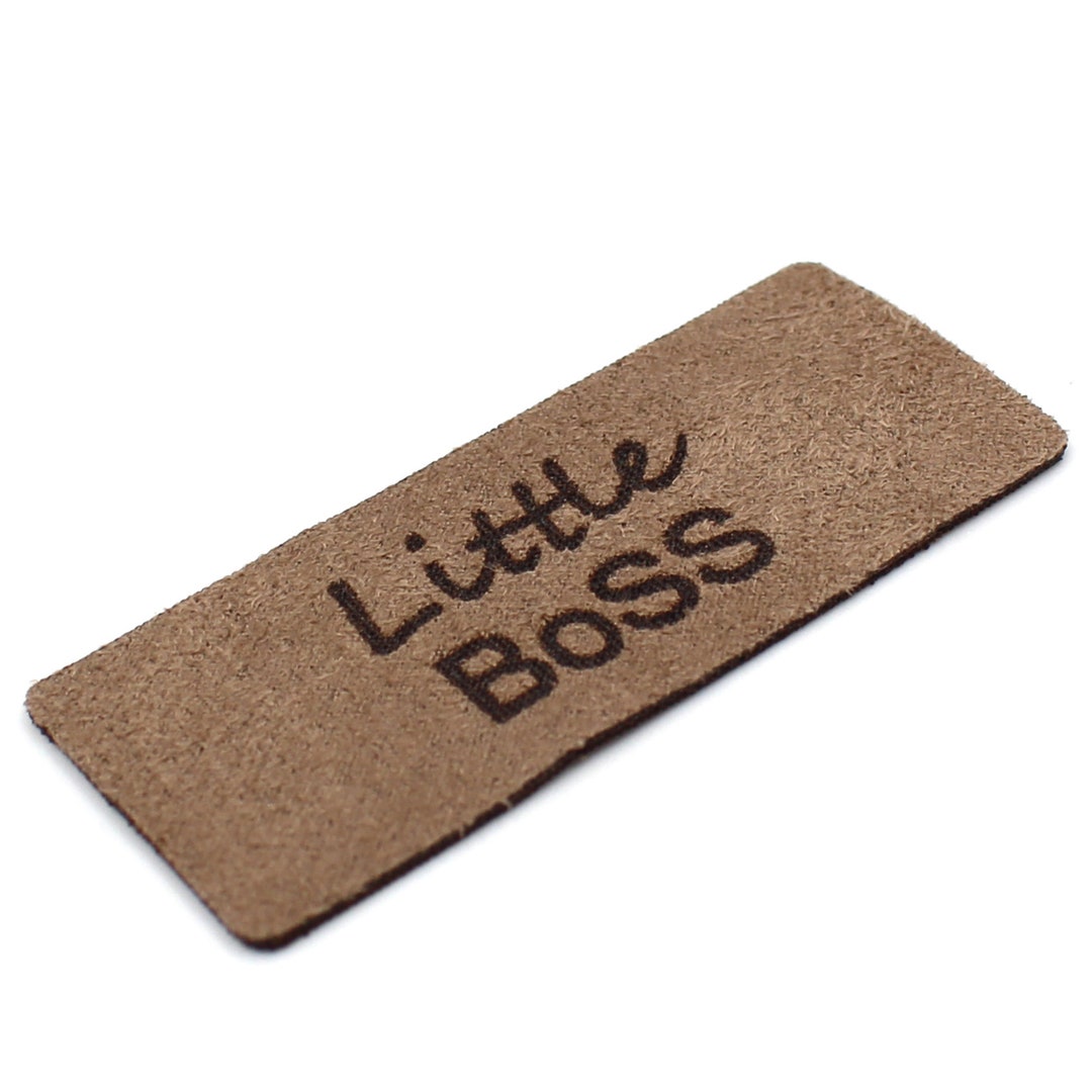 Set of 10 Label Sewing Labels little Boss for Sewing on Fabric Labels ...