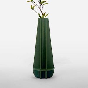Minimal Vase Modern Vase 3D Printed Vase Flower Vase Elegant Vase Authentic Vase Eco-Friendly Vase Trendy Vase Unique Vase - Obelisc