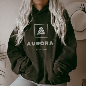 Aurora - Logo Premium Unisex Hoodie, Music Merch, Tour Merch