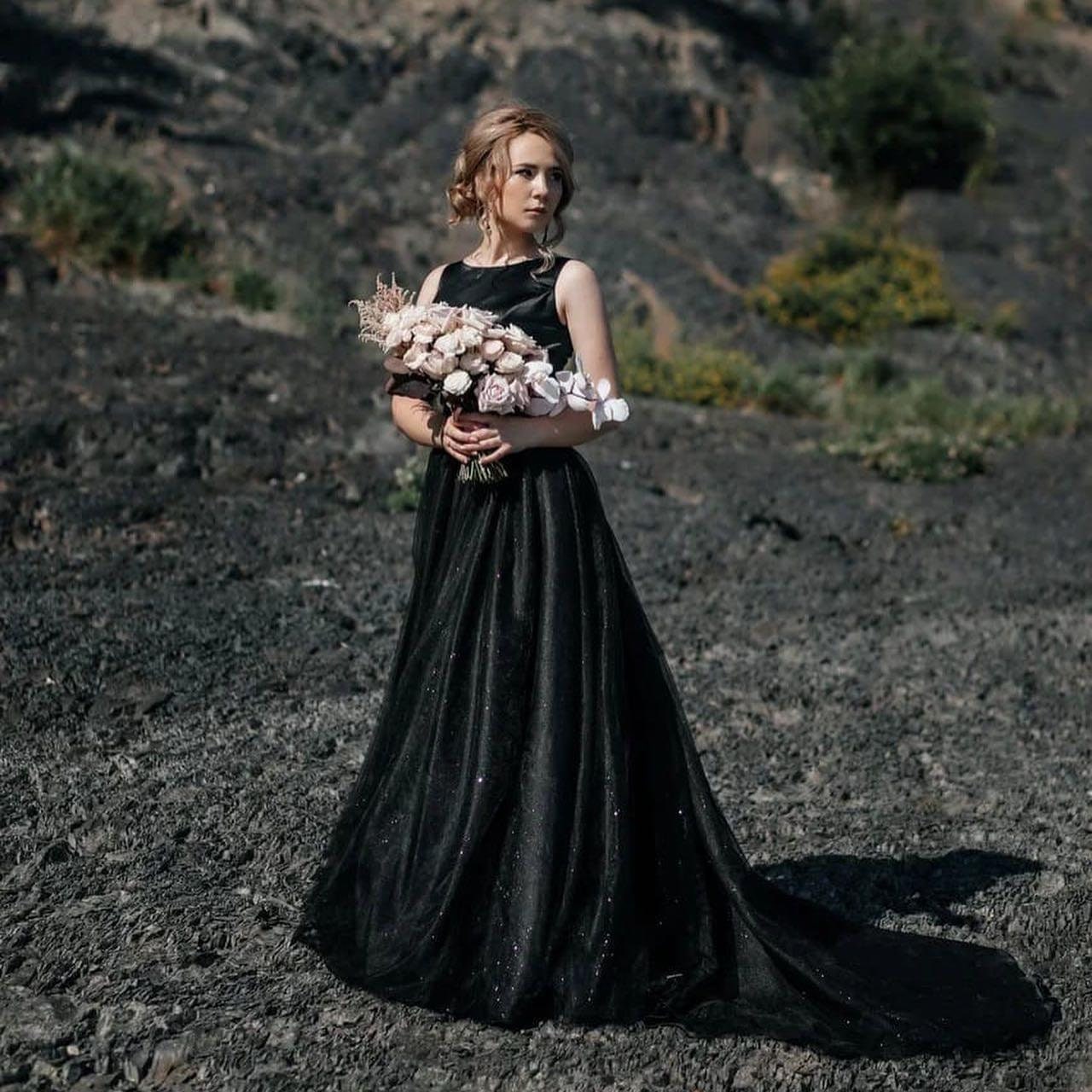 レトロウエディングドレス(Dress Black)