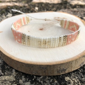 Théia bracelet in Miyuki beads