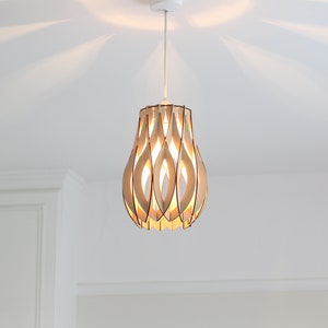 Buy Twisted Wooden Lampshade No.1 online from €90.00
