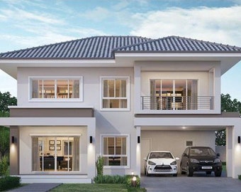 images Free 4 Bedroom Duplex House Plans etsy