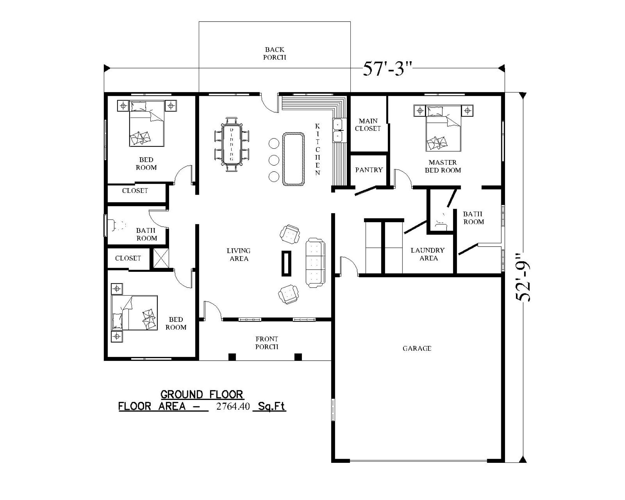 Custom Modern Country House Plans Cottage Cabin House Plans - Etsy