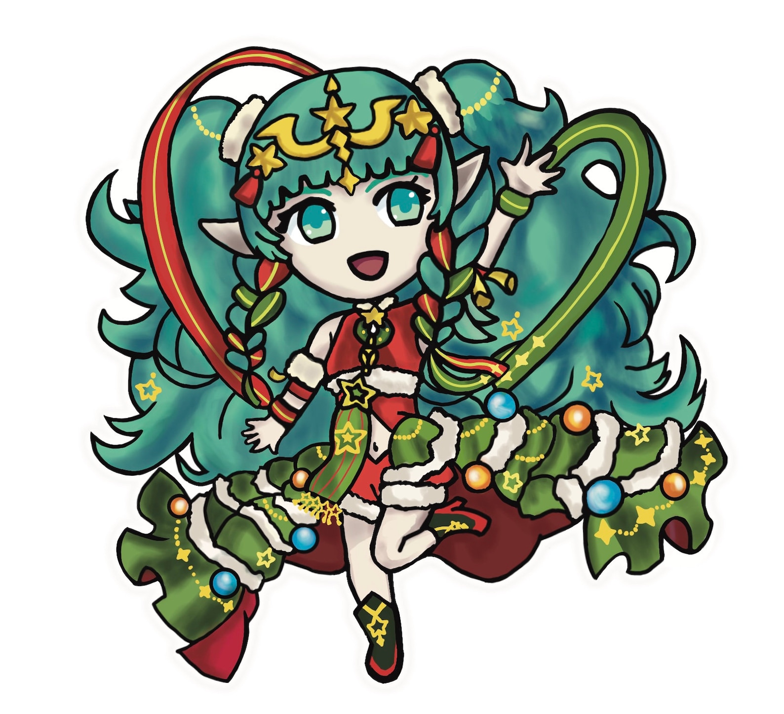 FEH Christmas Stickers Part 2 Etsy