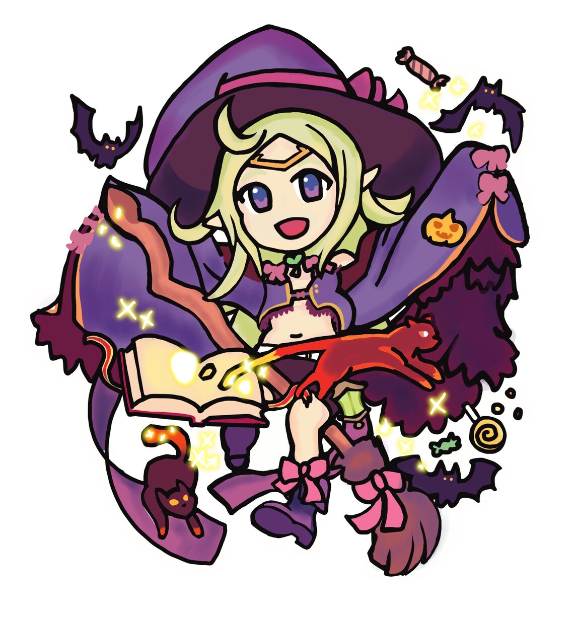 FEH Halloween Stickers Etsy