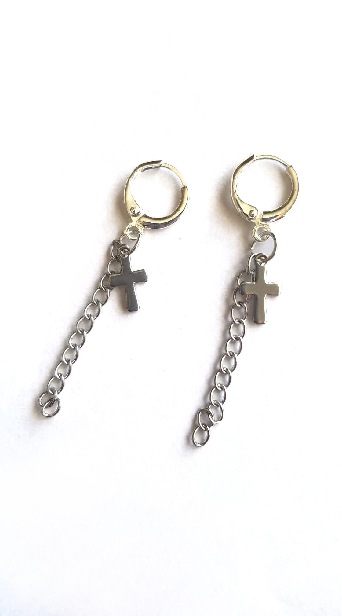 Chain Drop Earrings, True Beauty Inspired, Seojun Earrings