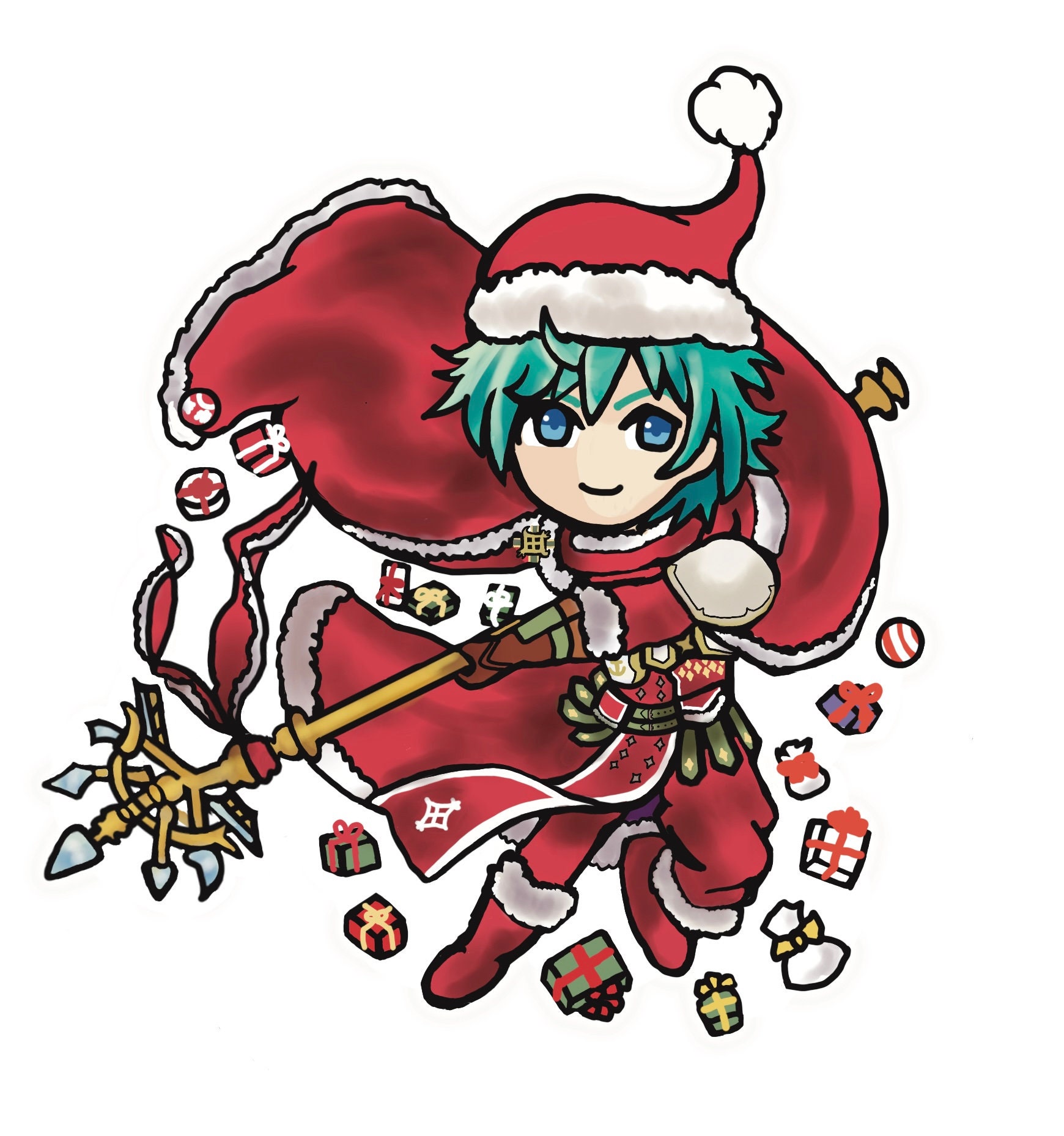 FEH Christmas Stickers Etsy