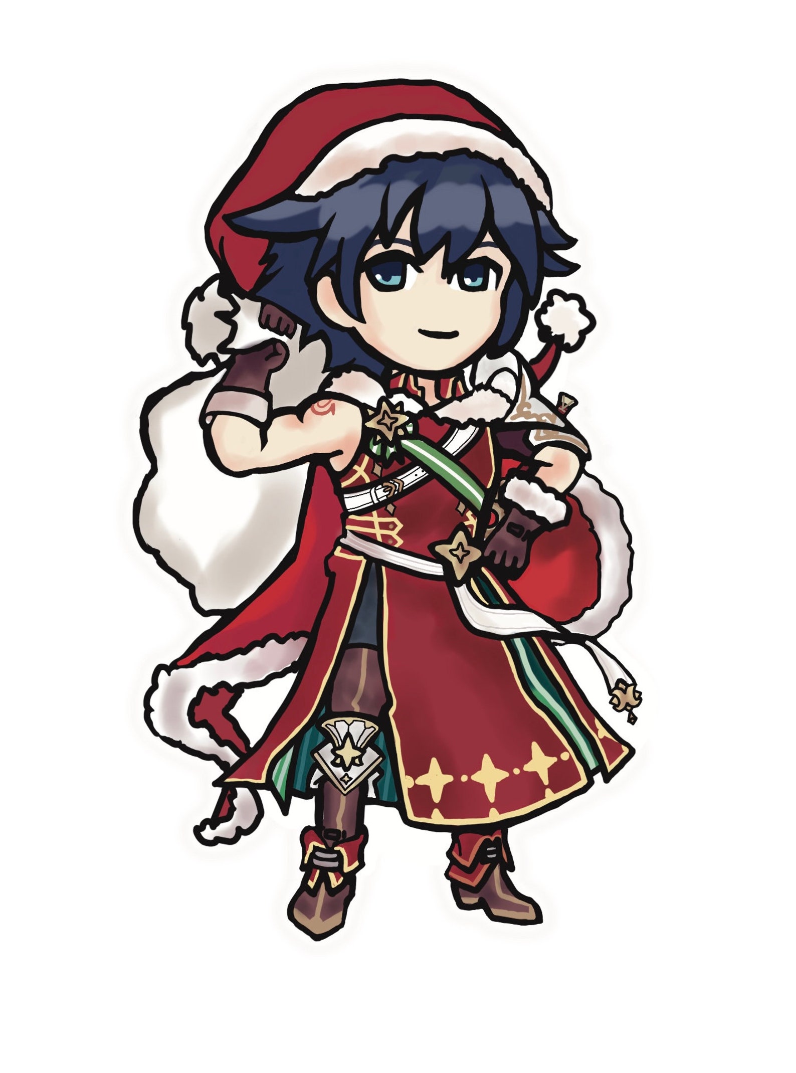 FEH Christmas Stickers Etsy