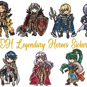 FEH Legendary Heroes Stickers