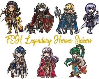 FEH Legendary Heroes Stickers