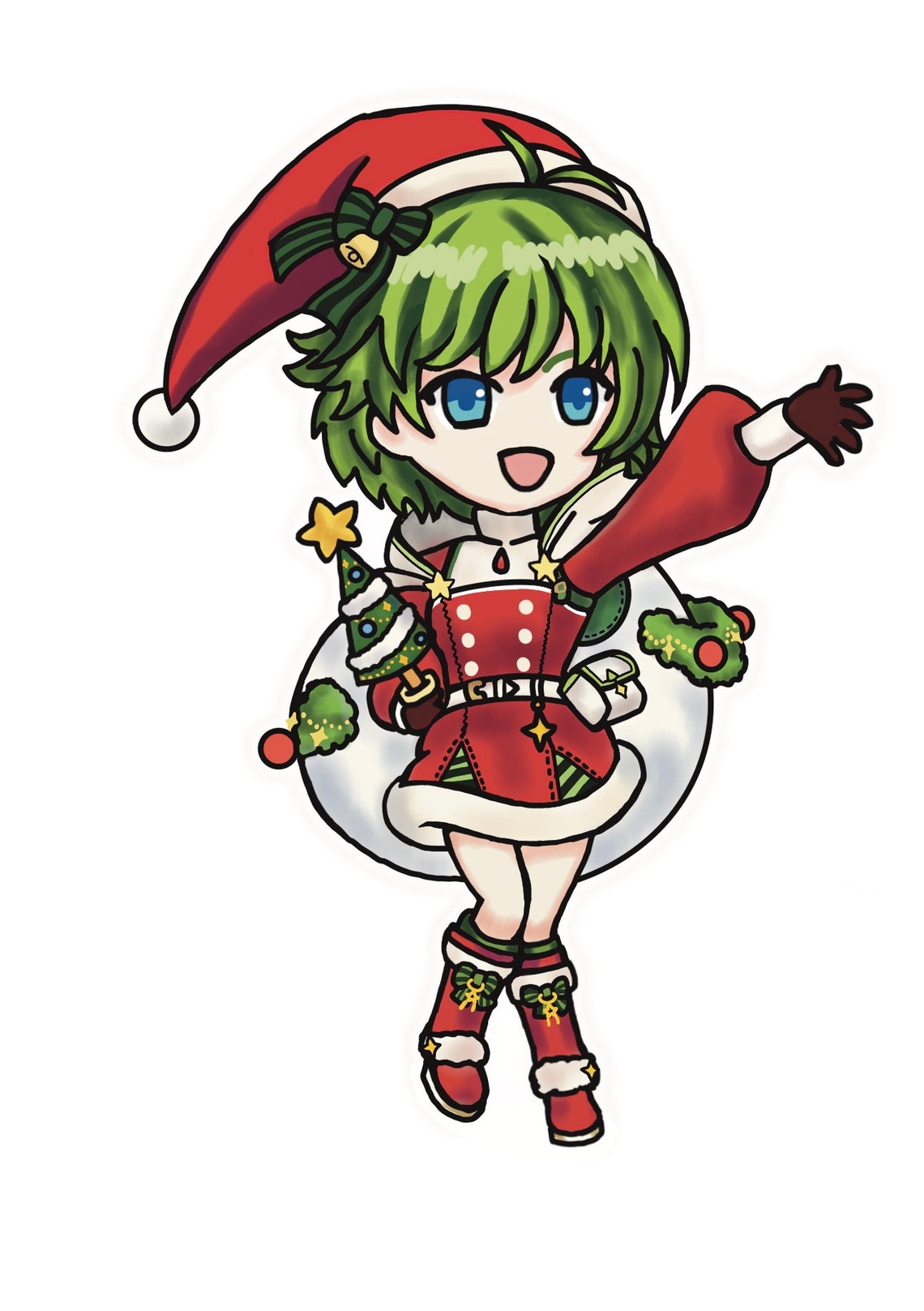 FEH Christmas Stickers Part 2 Etsy