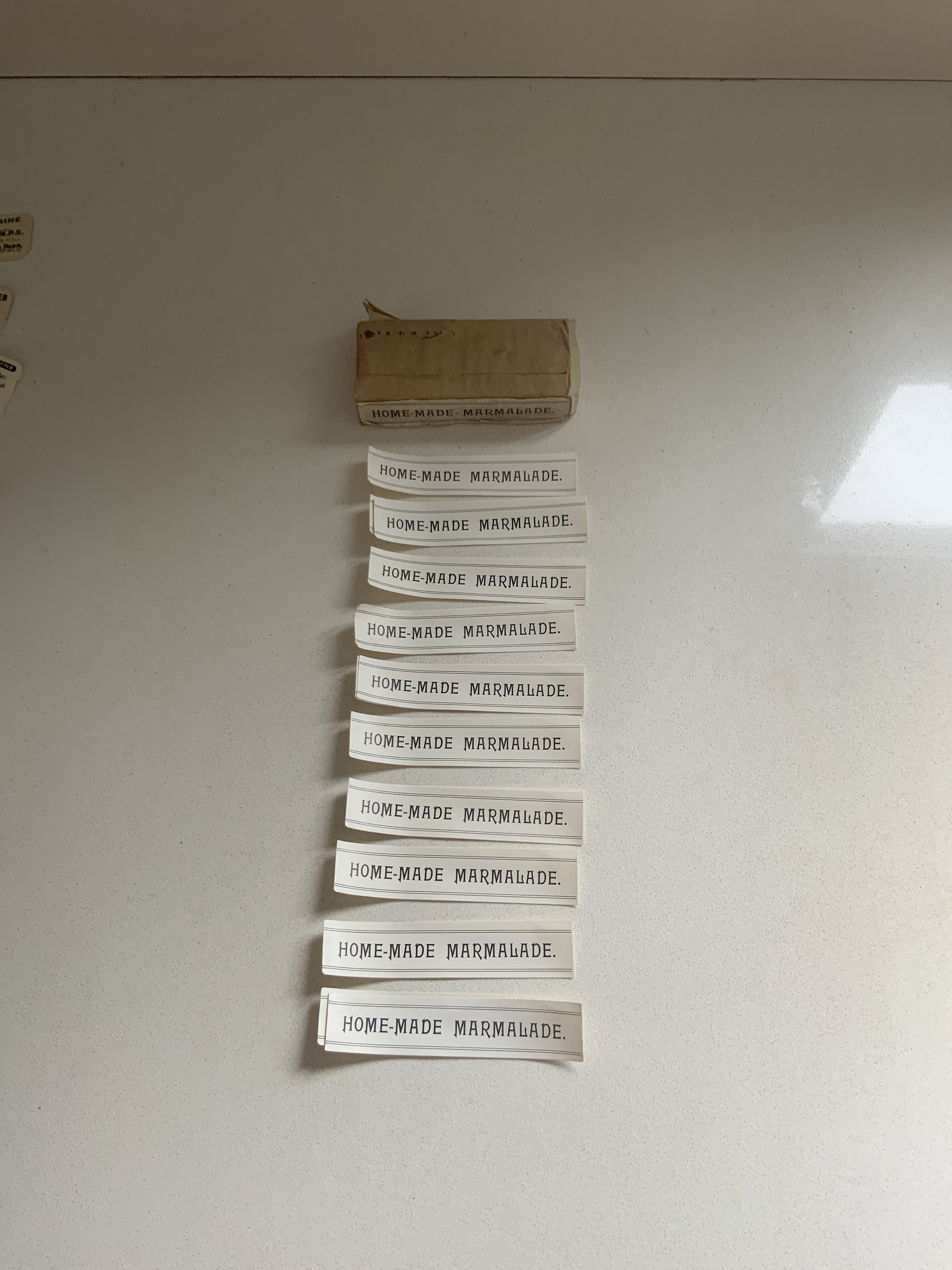 Antique homemade marmalade labels. | Etsy
