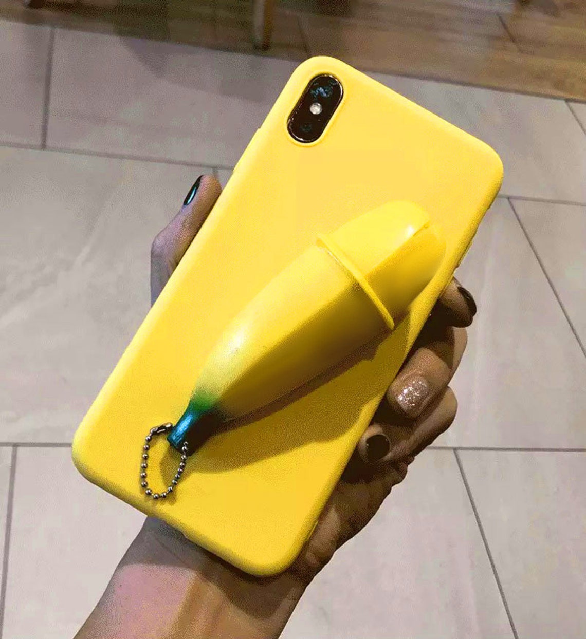 Squishy Banana Phone Case Stress Ball Kawaii Phone Case 3D Etsy