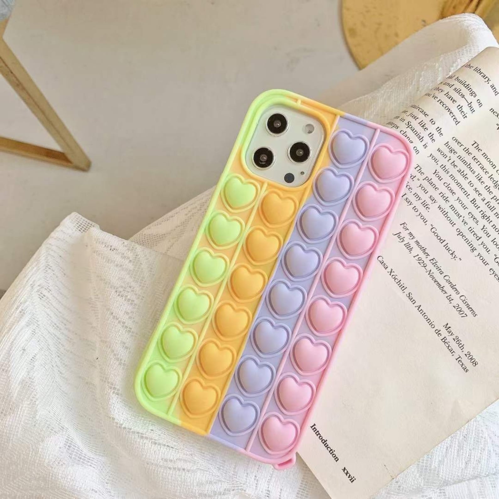 Air Bubble Phone Case Interactive Anxiety Relief Phone Case Etsy