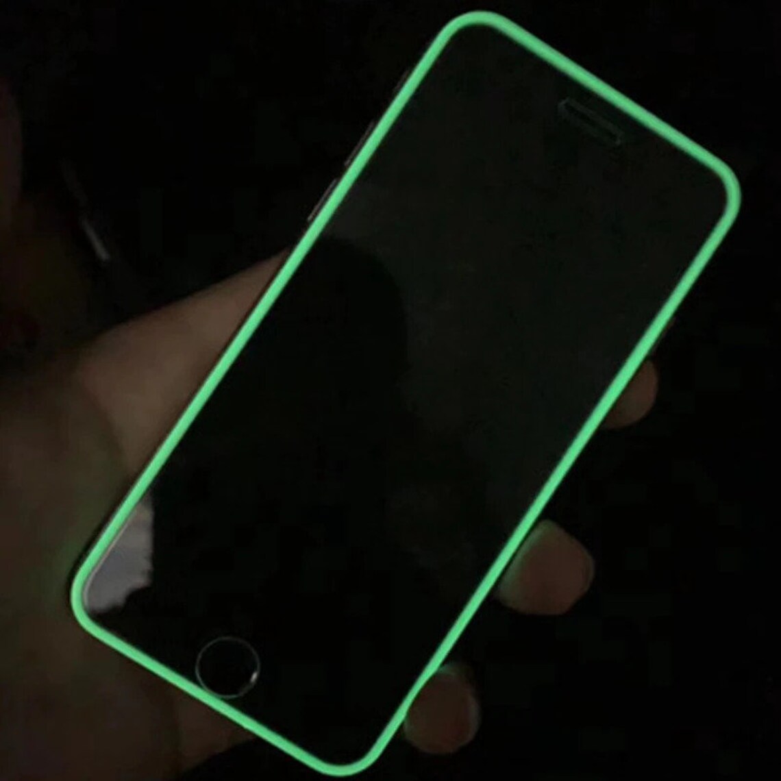 Iphone Glow in the Dark Glass Screen Protector for Iphone Etsy