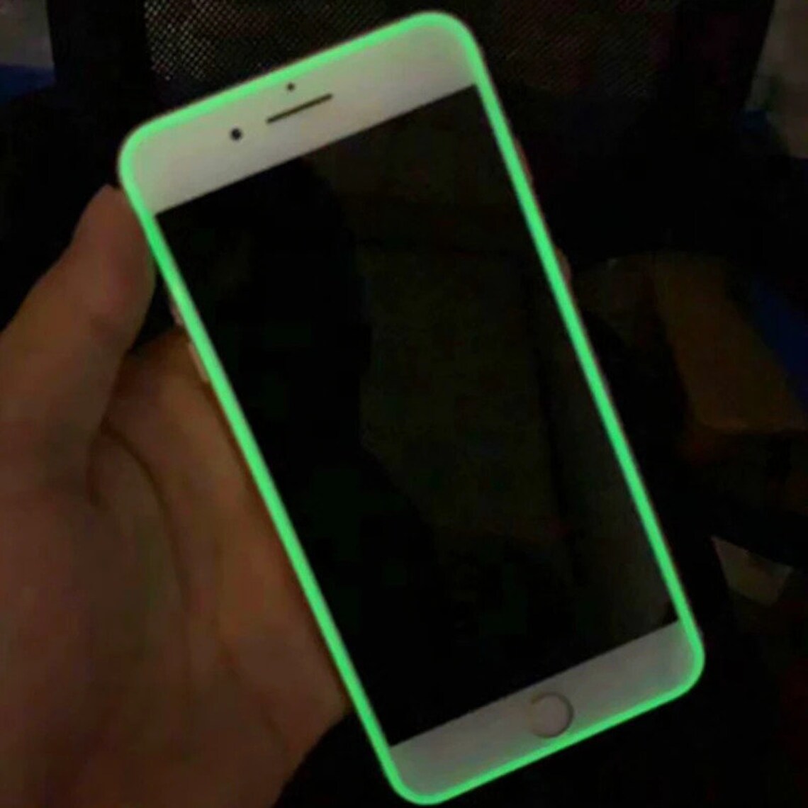 Iphone Glow in the Dark Glass Screen Protector for Iphone Etsy