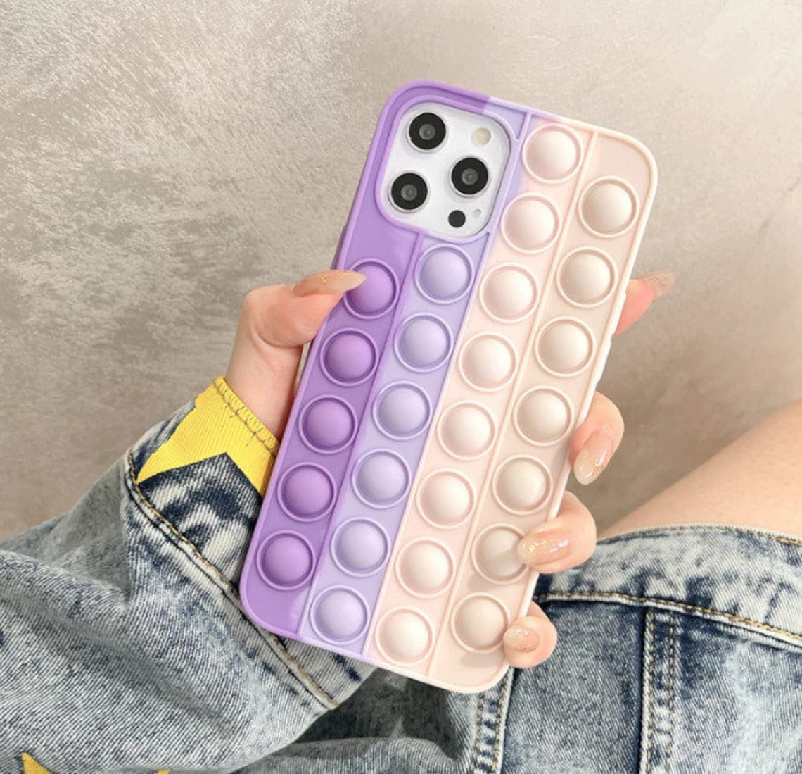Air Bubble Phone Case Interactive Anxiety Relief Phone Case Etsy