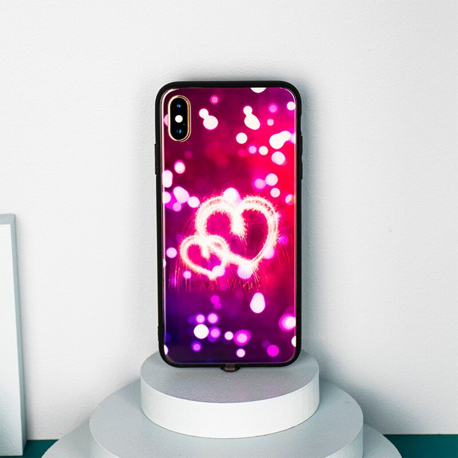 Glowing Case for iPhone LED Light Phone Case LED Light iPhone Etsy