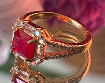 Ruby Red Ring
