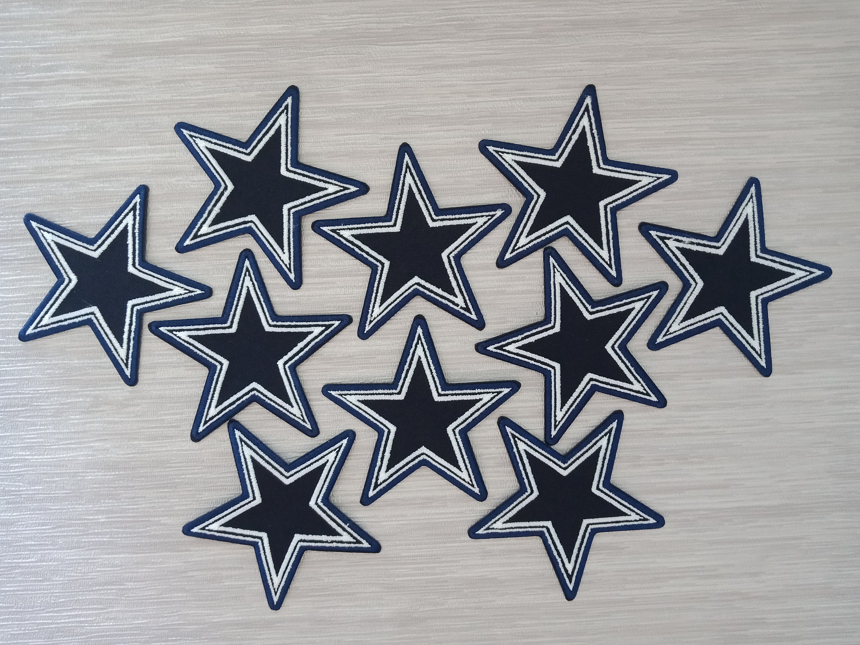 Dallas Cowboys Helmet Football Logo Embroidery Patch iron-on - Sewing