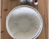 Round Oval Rattan banneton proving basket with linen cloth SALE SALE SALE